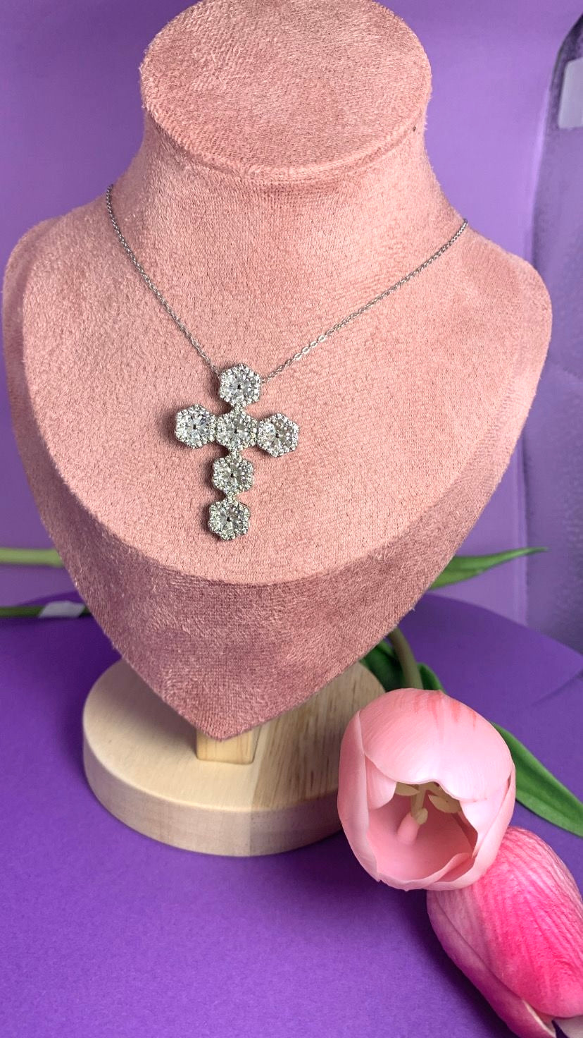 Collana Croce Lux