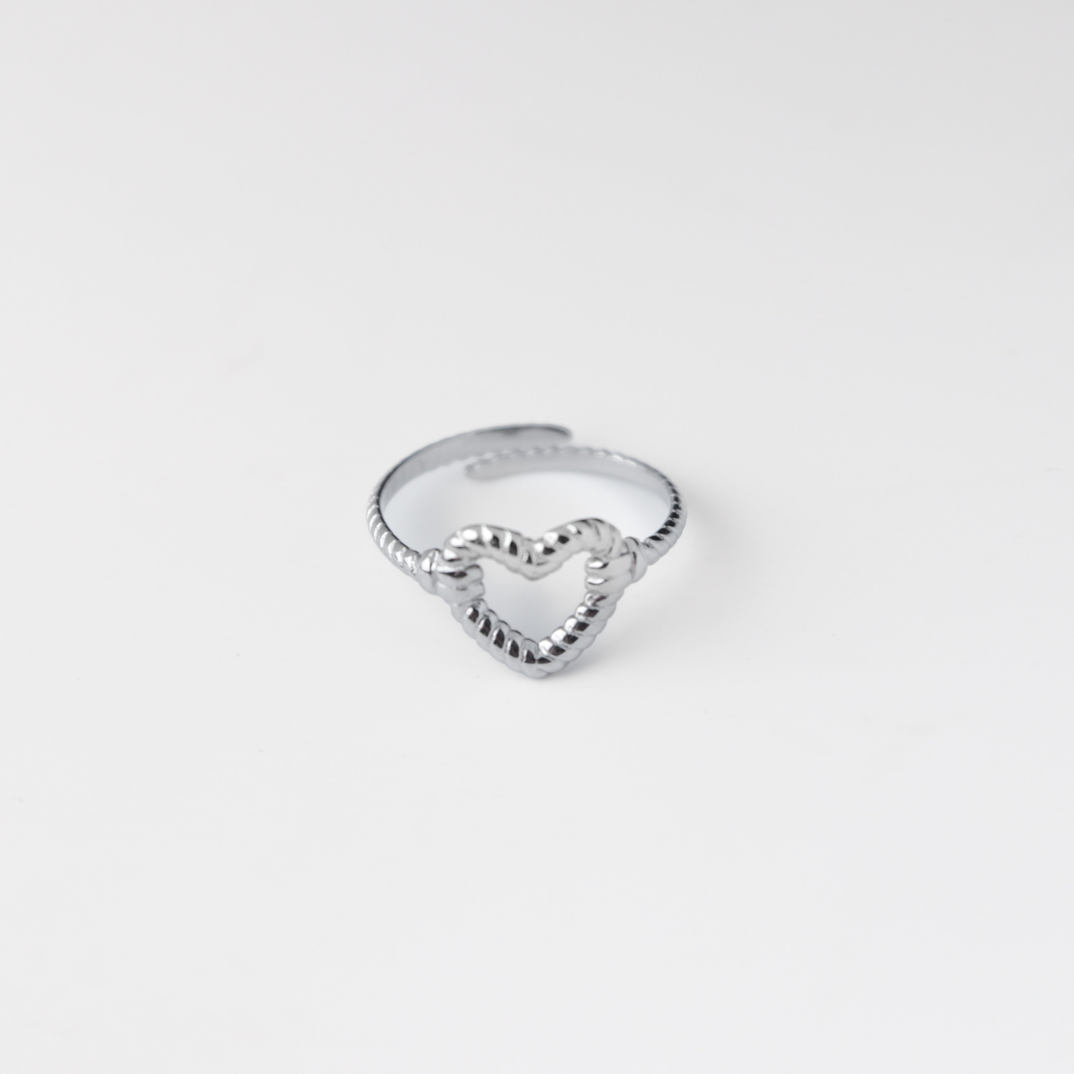 Anello Cuore Intrecciato
