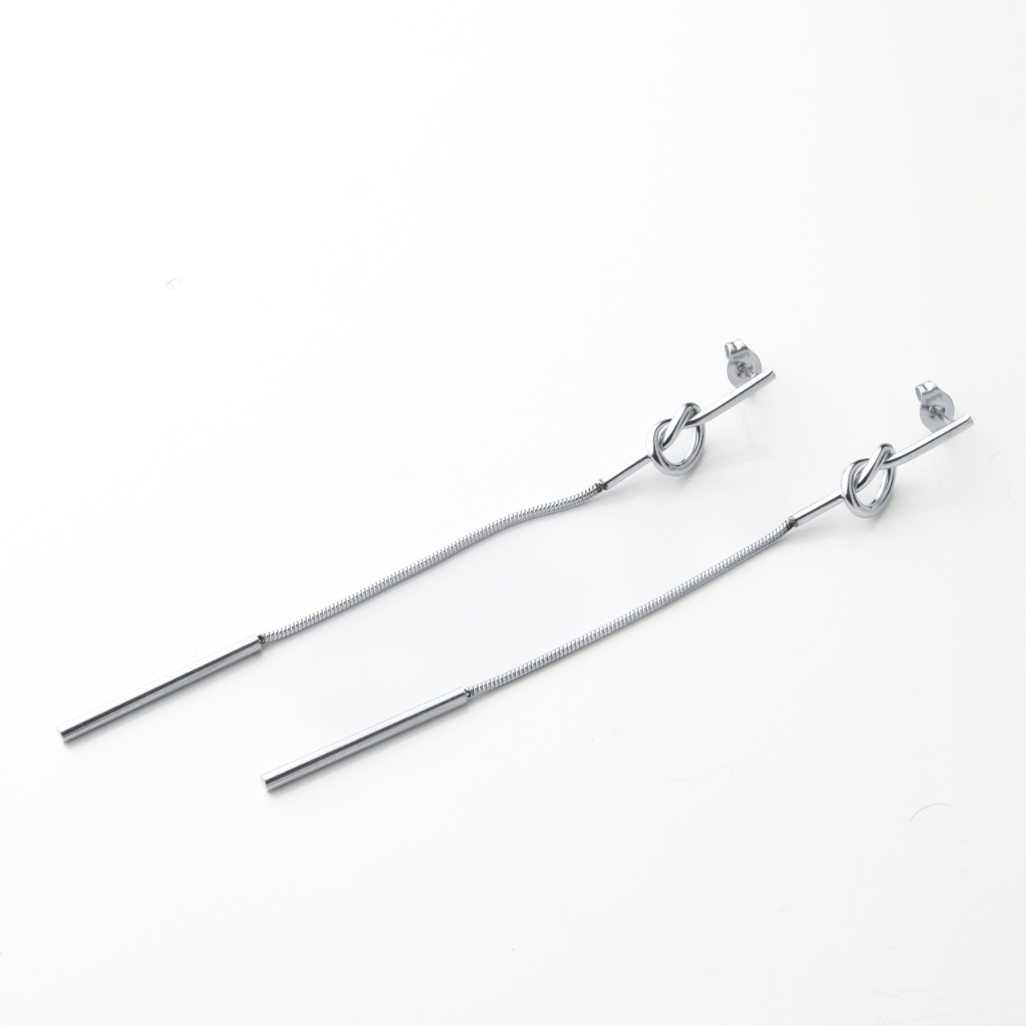 Orecchini Saliscendi Nodo