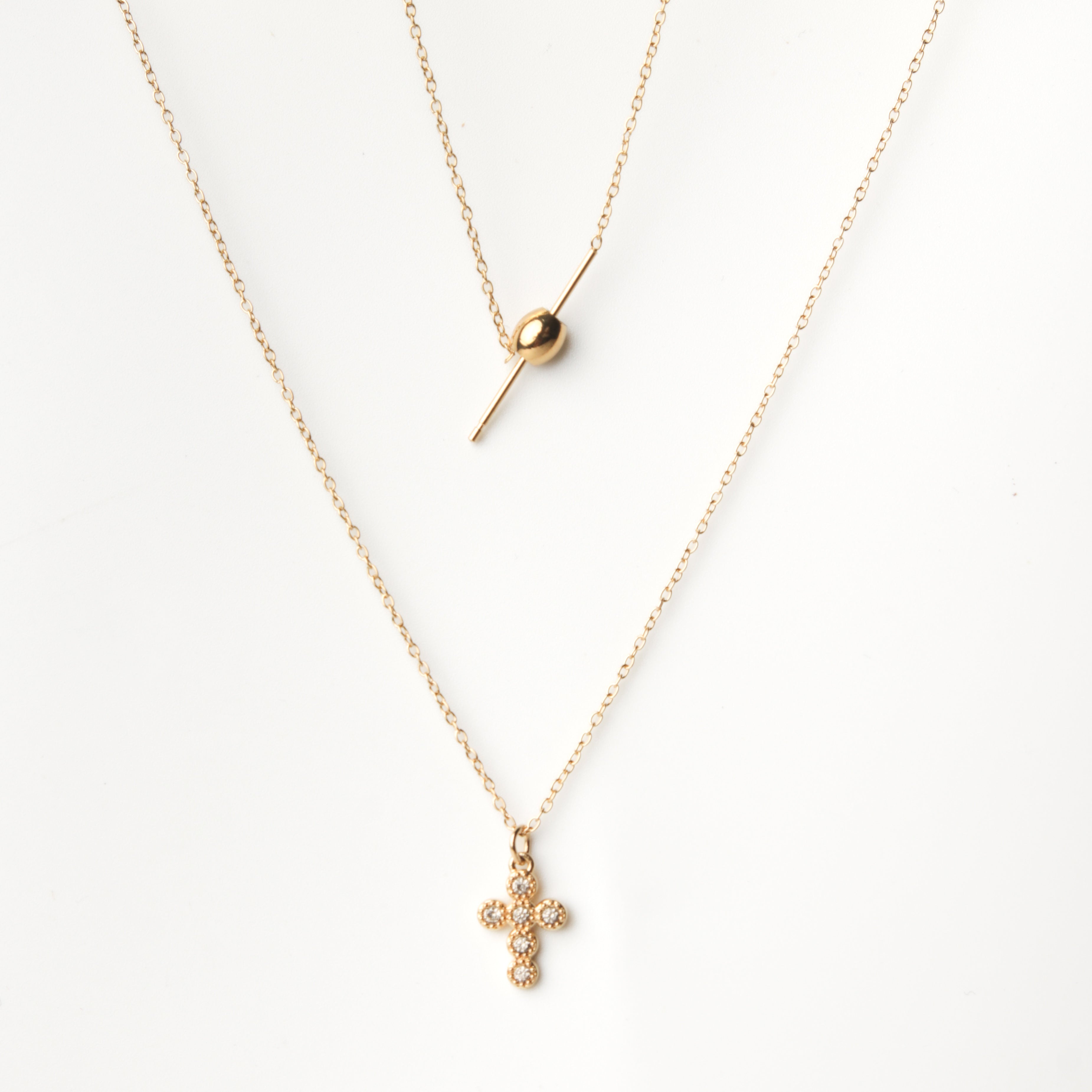 Collana Croce Pendente