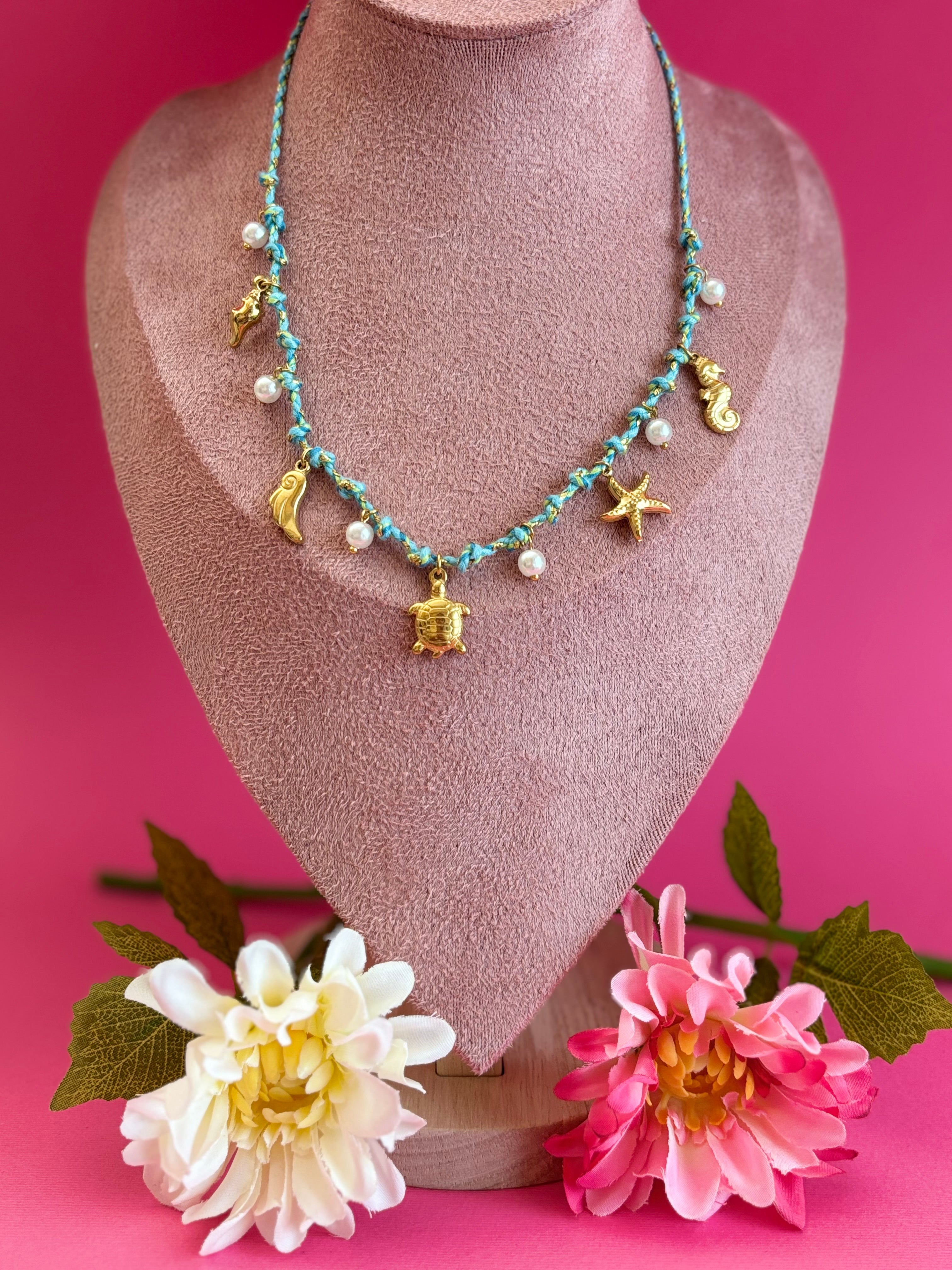 Collana Cordi Tartaruga