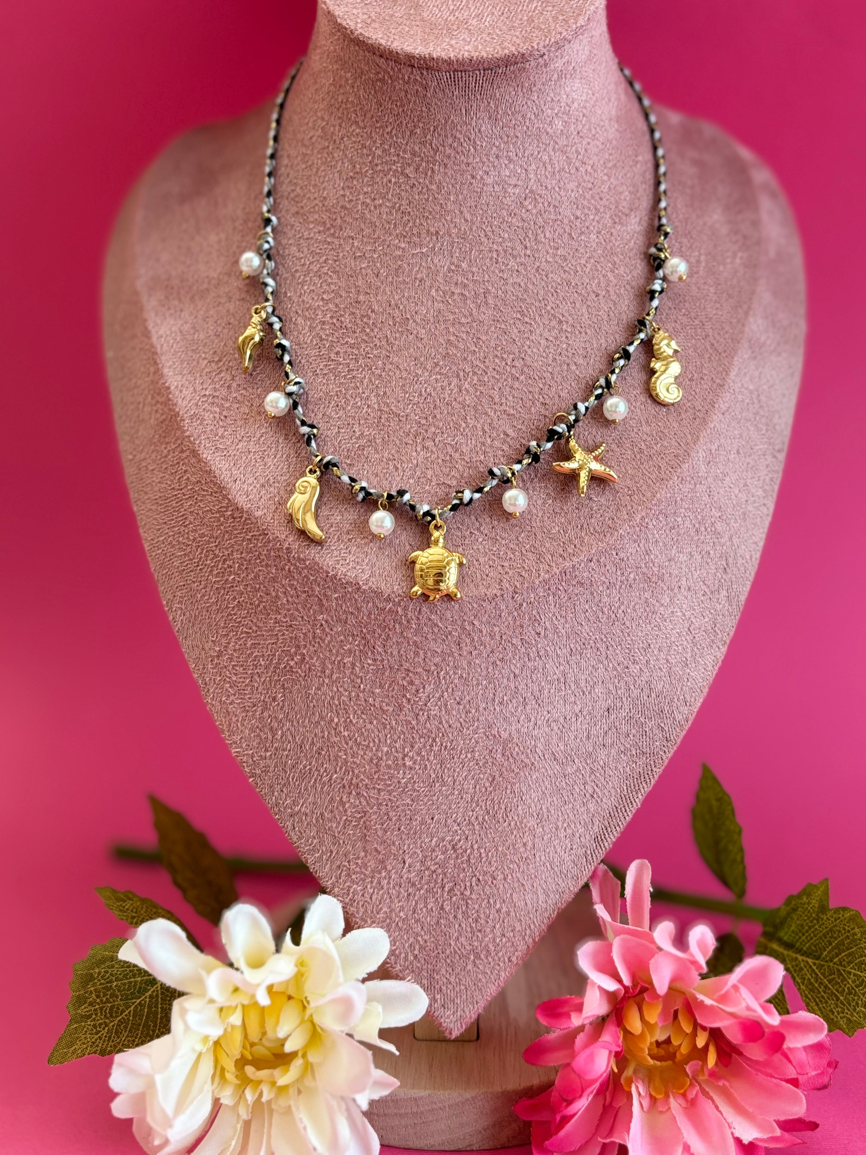 Collana Cordi Tartaruga