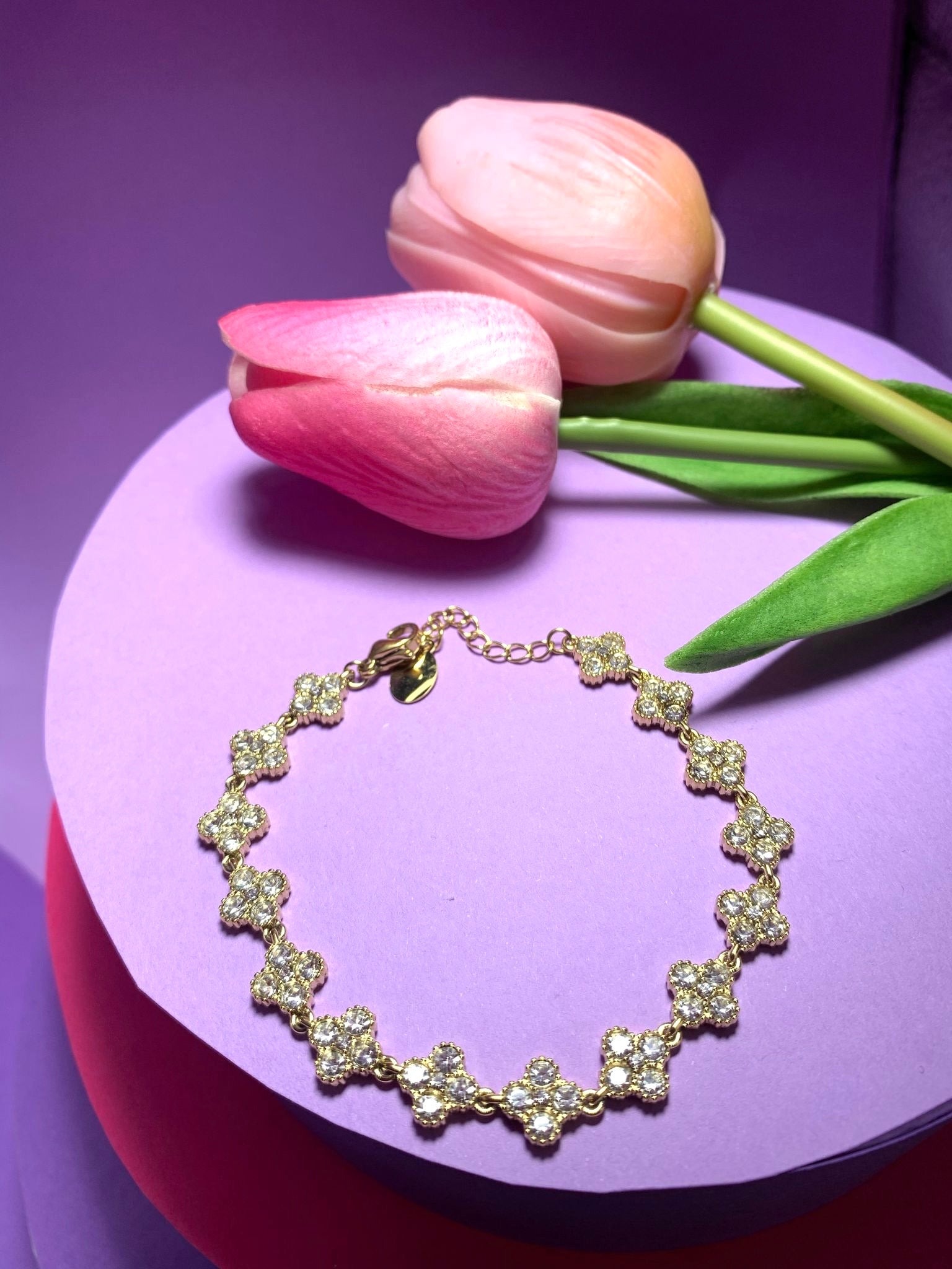 Tennis Fiorellino Gold