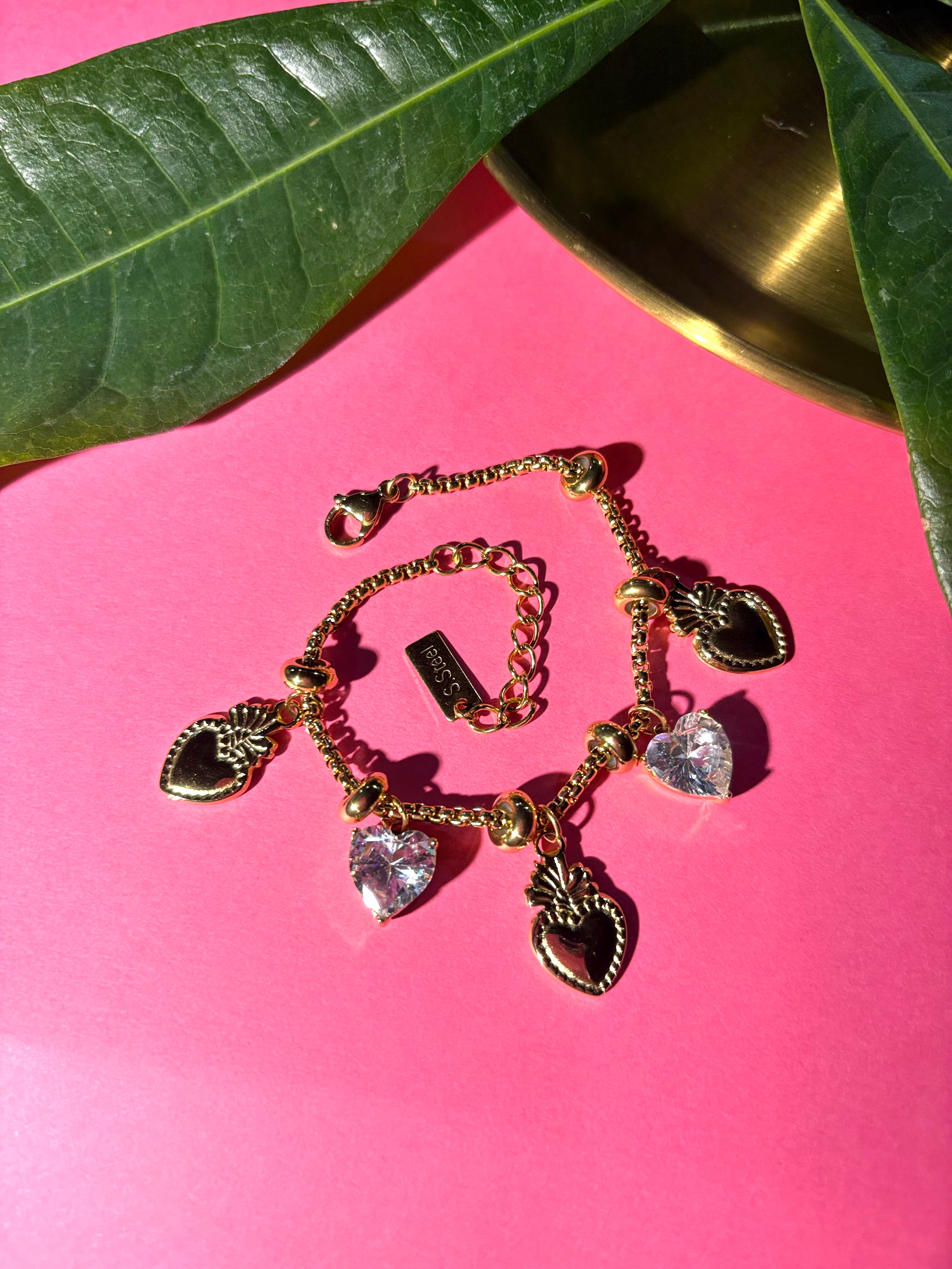 Bracciale Cuore Sacro