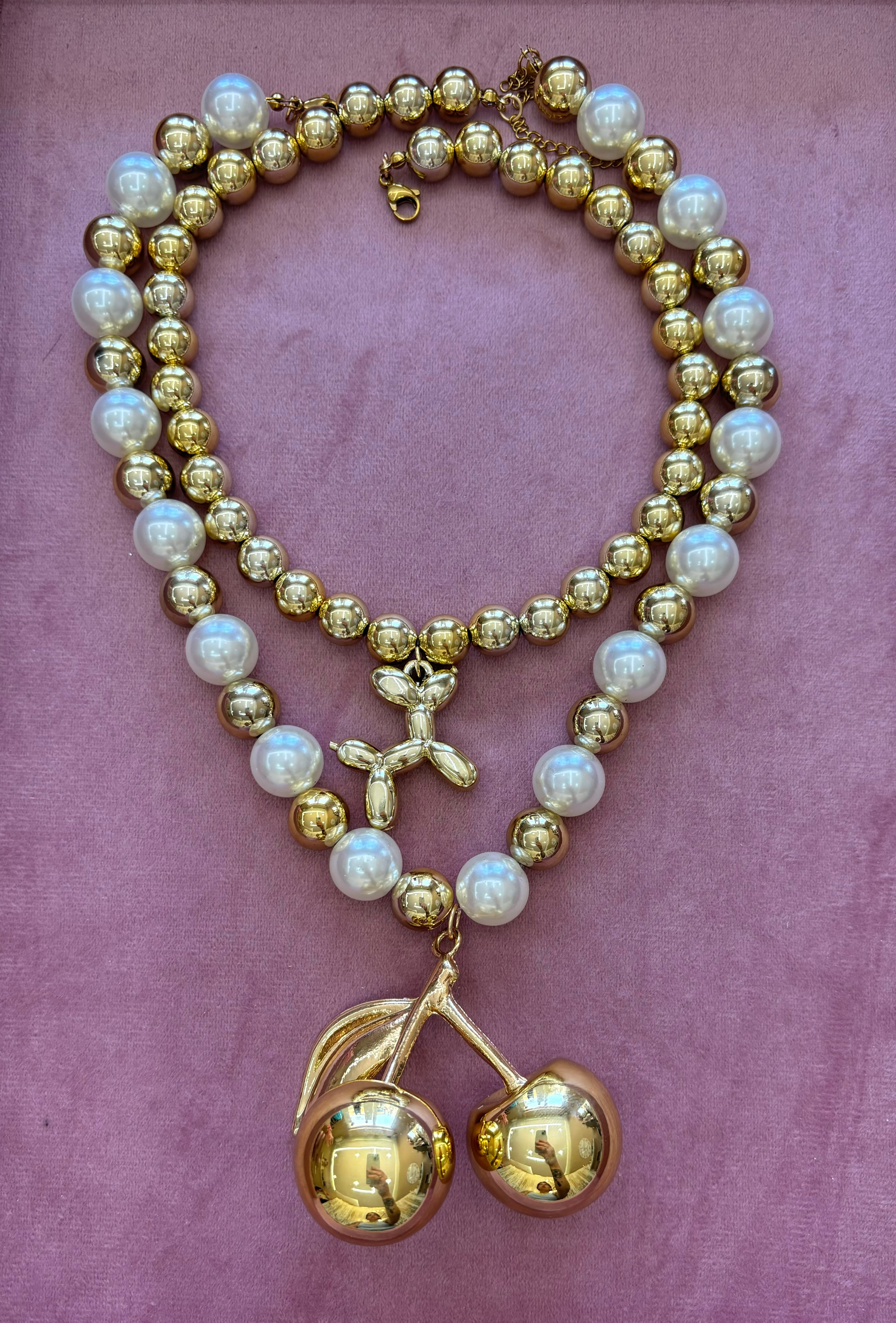 Collana Ciliegie Maxi