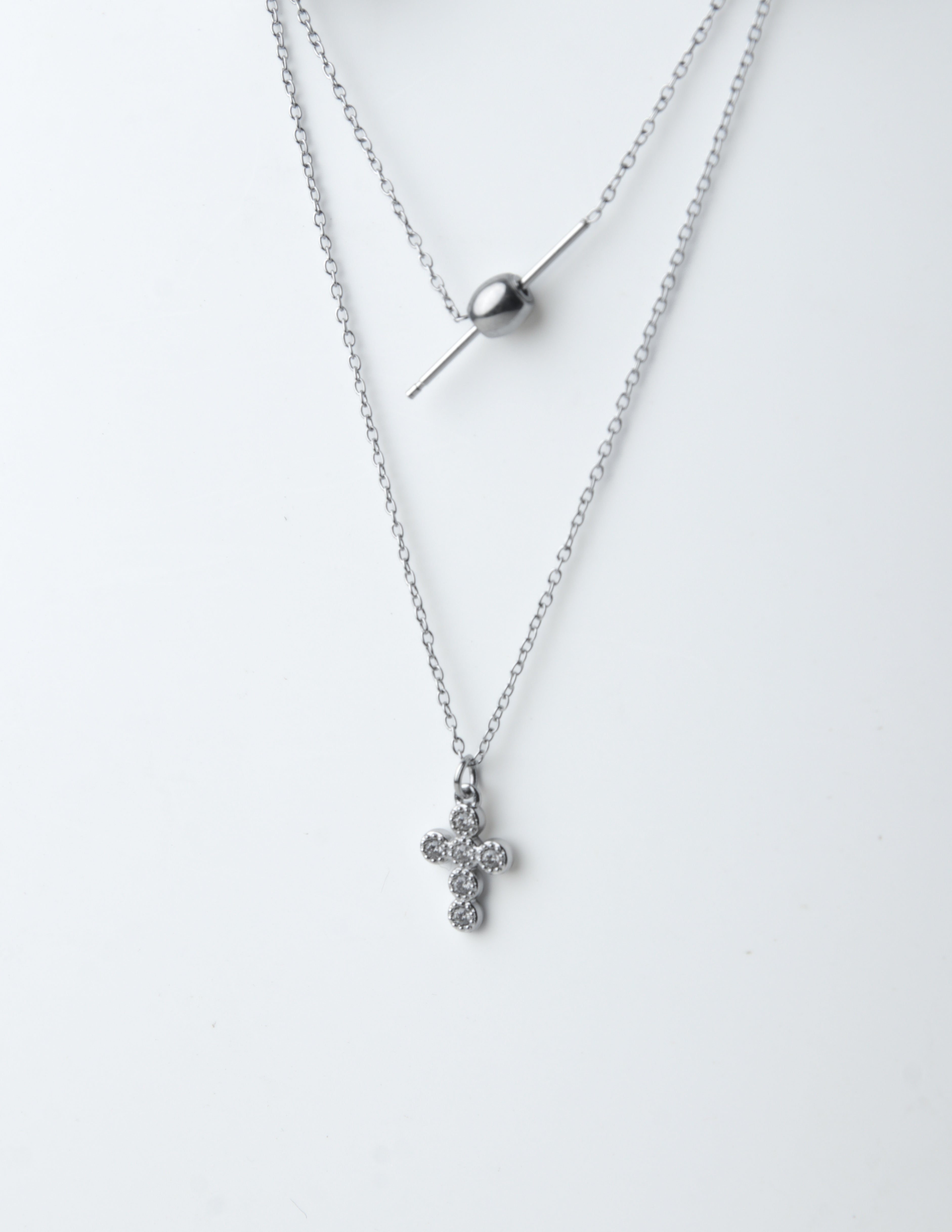 Collana Croce Pendente