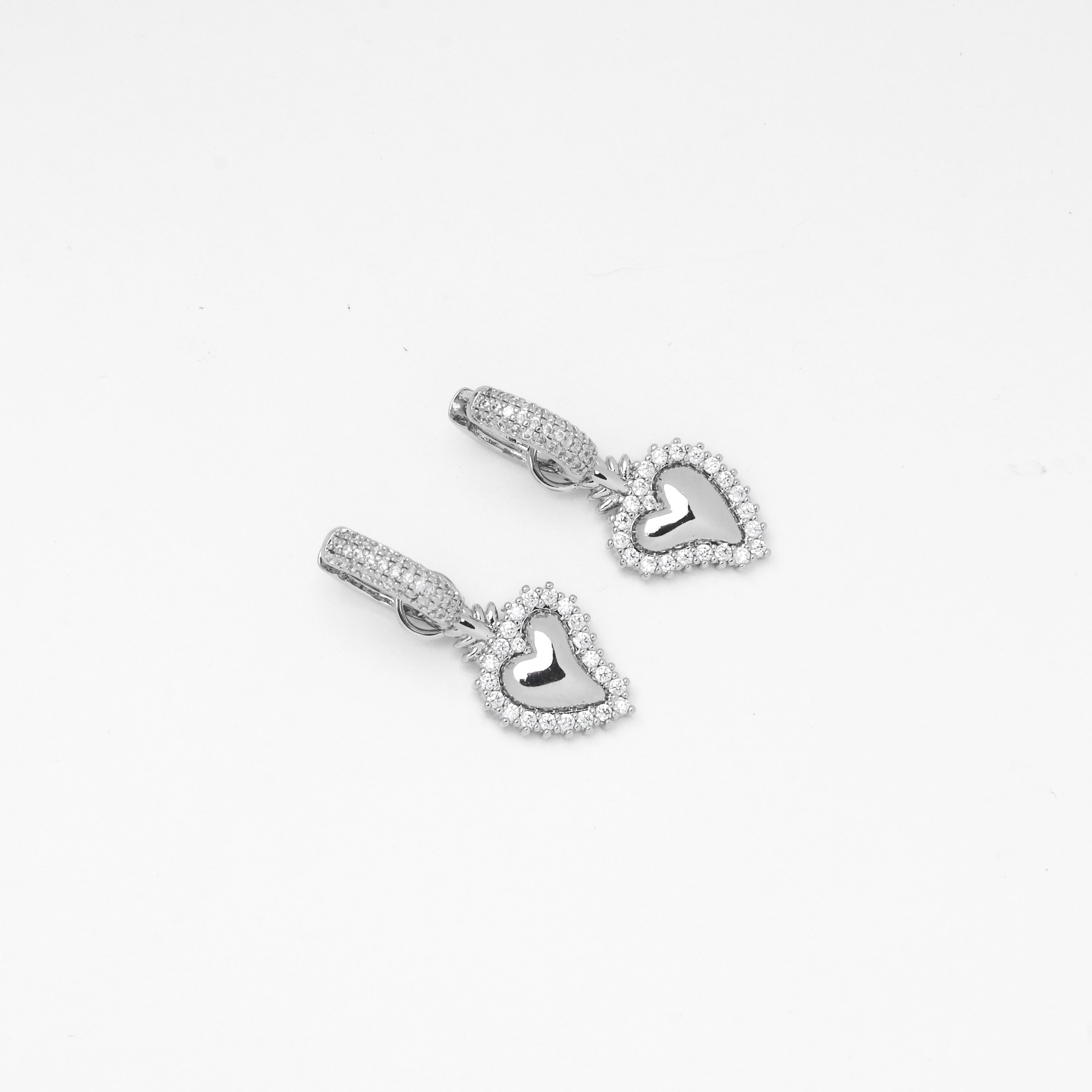 Orecchini Cuore Sacro Di San Gennaro Luxury